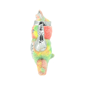 Peluche de Canguro Musculoso Personalizado con Tinte Arcoíris, de PU Plateado, para Gimnasio, Fitness, Canguro de Peluche Resistente para Decoración, Regalo o Colección - Product Image 2