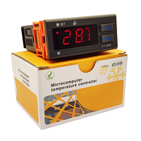 Thermostat numérique d'alarme de dégivrage pour réfrigération STC-9100 OEM ODM IP65 -50~50 Communication 485 Résolution de température 0,1