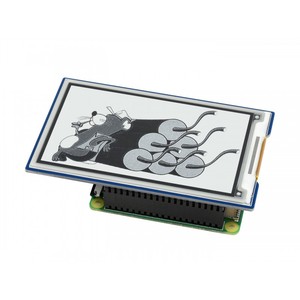 จอแสดงผล e-Paper e-Ink ขนาด 3.7 นิ้ว HAT 480x280, สีดำ/ขาว, 4 ระดับสีเทา, SPI - Product Image 3