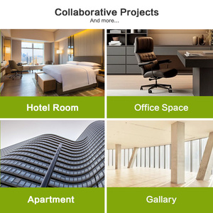 Suelo de Parqué de <span class=keywords><strong>Roble</strong></span> Cepillado Decorativo para Espacios Residenciales de Alta Gama - Product Image 6