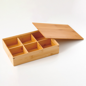 Caja de Madera Premium para Servir Alimentos, Estilo Japonés, para Presentación de Comida Fina en Hoteles, Restaurantes, Sushi, Horeca, Ecológica - Product Image 1