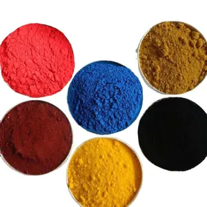 Oxyde de fer pigment ciment toner aromathérapie plâtre main toner couleur chaussée brique peinture revêtement
