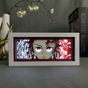 230 Designs Lámpara LED de Papel Tallado 3D con Diseño de Anime Soloed Leveling, Cubierta de Acrílico ABS, En Stock - Product Image 5
