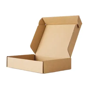 2024 Новый KP напечатанный на заказ гофрированный транспортировочный ящик для электронной коммерции картонный почтовый ящик картонная упаковка