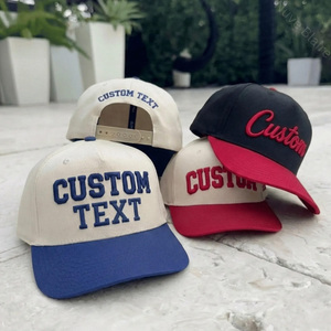 Gorra de Béisbol para Hombre, Moderna, Transpirable, de Algodón, de 5 Paneles, con Logotipo Bordado Personalizado, Gorra Deportiva con Visera Ligeramente Curvada, Gorras Estructuradas - Product Image 4