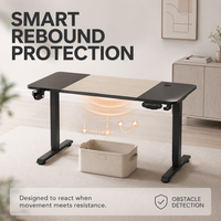 Bureau électrique silencieux AOR à design moderne avec plateau séparé, idéal pour la maison, l'apprentissage ou le bureau, couleur personnalisable, vente en gros directe usine