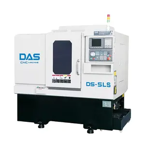 Outil de fraisage latéral en direct mini tour CNC lit incliné 220/380 volts tour CNC avec chargeur de barre