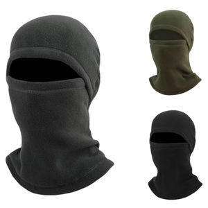 定制标志防风运动保暖头套滑雪面罩连帽衫，带巴拉克拉瓦黑色，用于滑雪自行车摩托车滑雪板 - Product Image 1
