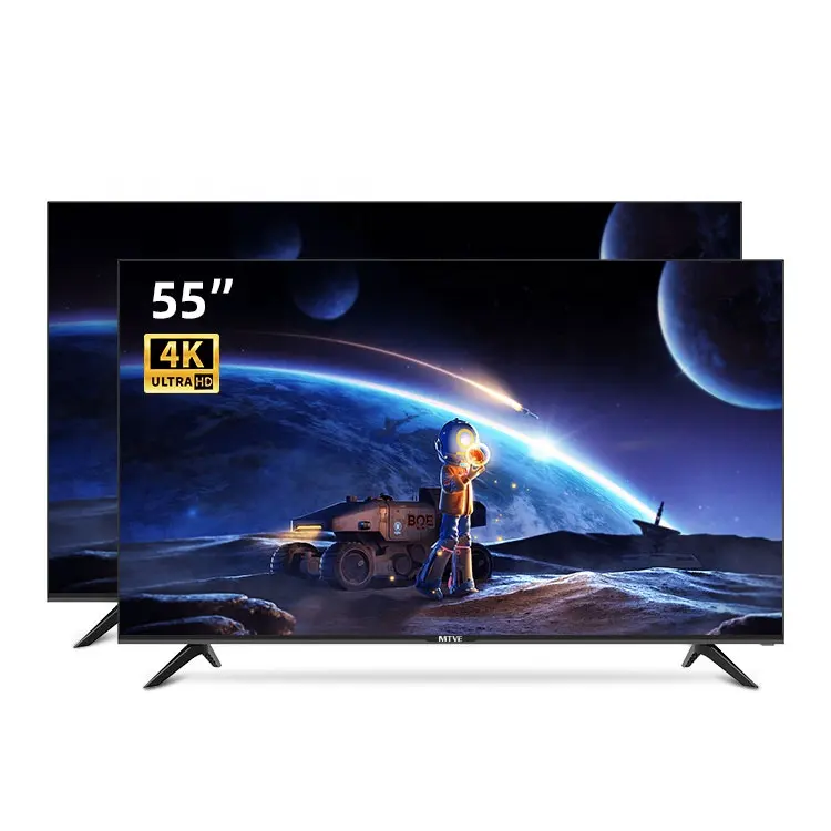 Giá tốt nhất 4k LCD truyền hình Quảng Châu nhà máy màn hình phẳng siêu HD 65 55 50 43 32 trong inch UHD thông minh Android 55 inch LED TV