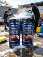 Cire liquide Carnauba, produit d'entretien extérieur automobile de qualité supérieure, 100% cire de Carnauba brésilienne naturelle