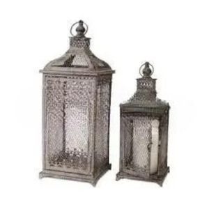 Última llegada del fabricante y exportador indio: Linterna de metal hecha a mano, personalizable en color y tamaño, forma hexagonal para el hogar. - Product Image 1