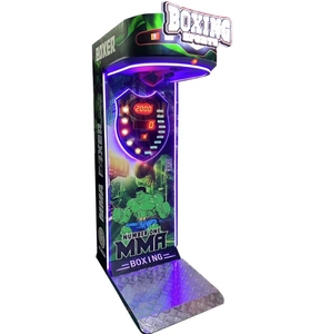 Machine d'amusement de boxe de poinçonnage de sports de boxe à pièces Machine de jeu d'arcade de sport simulateur d'arcade de boxe - Product Image 2