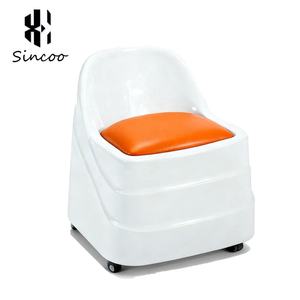 Manufacturer Beauty Salon Portable White Acrylic <b>Shell</b> Small Technician Stool Beauty Salon Nail Pedicure Technician Stools <b>Chair</b> - Product Image 5