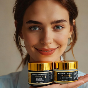 Crème personnalisée à marque privée à la vitamine C pour éclaircir la peau et éliminer les taches noires, à utiliser le matin et le soir pour les soins de la peau - Product Image 2