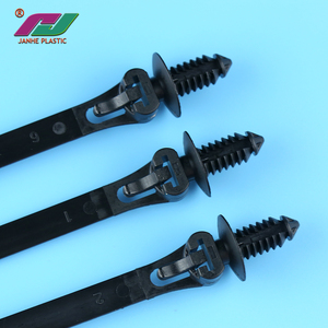 Attache à glissière de câble à montage poussé voitures <span class=keywords><strong>remorque</strong></span> de <span class=keywords><strong>bateau</strong></span> sangle de câble autobloquante en Nylon pour les attaches de retenue de harnais de fil de baie de <span class=keywords><strong>moteur</strong></span> - Product Image 6