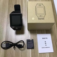 Nouvelle Montre Connectée 2025 DZ09 Carrée avec Appareil Photo, Bluetooth, Prise en Charge Android iOS, Carte SIM, Sports Android, Étanchéité IP67, Bracelet en Silicone pour Hommes