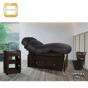 1 모터 유압 안마 테이블 얼굴 침대를 위한 공간 면 방석을 가진 얼굴 침대 안마 테이블의 의자를 가진 얼굴 침대
