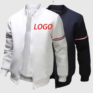 Custom Logo Chaquetas Hombre Fall Arket Jacket Bomber Jackets 2021 Ceket Blouson Chaqueta Abrigo Men Stand Casual Other Fabric