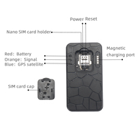 Topin 365GPS último G50L 4G GPS Tracker Sudamérica Brasil Chile Argentina IP67 impermeable fuerte magnético para coche camión Taxi