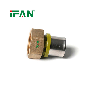 Accesorios de Presión PEX para Sistema de Calefacción de Color Amarillo IFAN, Accesorios de Tubería PEX Tipo U TH, Accesorios de Presión PEX <span class=keywords><strong>Multicapa</strong></span> - Product Image 2