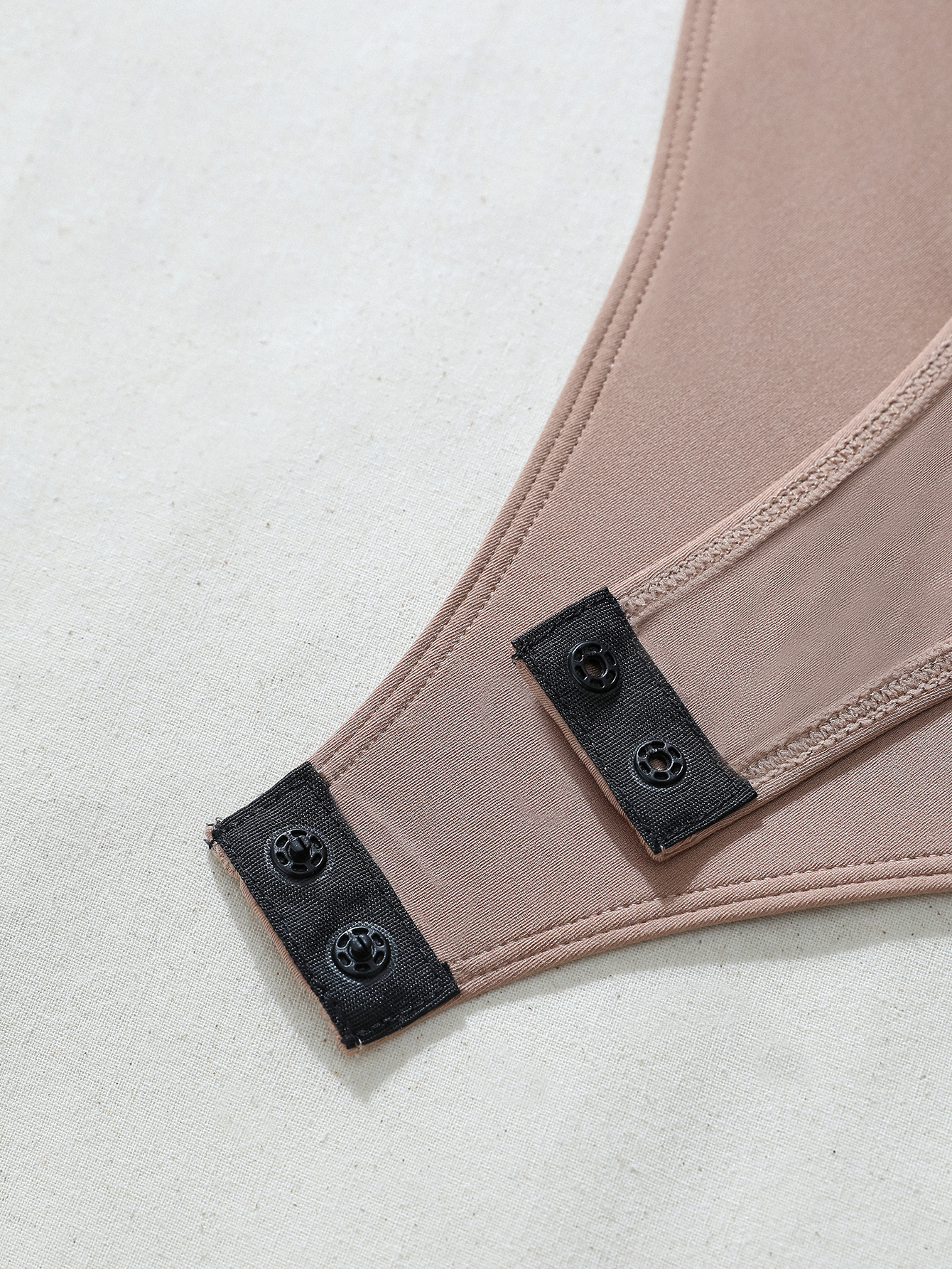 Tummy-Control Seamless Shapewear Bodysuit (ZWA21): fabric stretch, recovery and seam construction reference