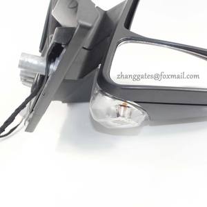 Черная Крышка для автомобильных зеркал на левую или правую сторону автомобиля - Product Image 4