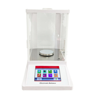 120g 220g Laboratory Digital Analytical Balance 0.01mg High Precision Internal Calibration LCD Display Electromagnetic 0.00001g