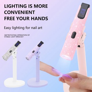 Ensemble professionnel lampe à ongles + support fixe, avec minuterie de 20 et 60 secondes, pour le nail art. - Product Image 2