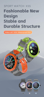 Smartwatch per Bambini K55H Versione Globale 4G, GPS, SOS, Videochiamata, Chat Vocale, Musica, Impermeabile IP67