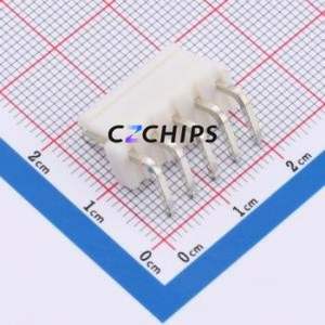 5TPBA050L Wire-to-Board Pin Header Bent Lead Through Hole,P=3.96mm Connector 1x5P 3.96mm Right Angle Insert VH - Product Image 2