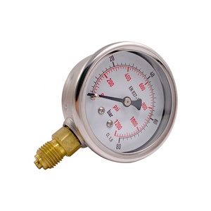 2.5Inch 63Mm Hoge Precisie Vacuum1200psi 80bar <span class=keywords><strong>Manometer</strong></span> <span class=keywords><strong>Manometer</strong></span> - Product Image 3