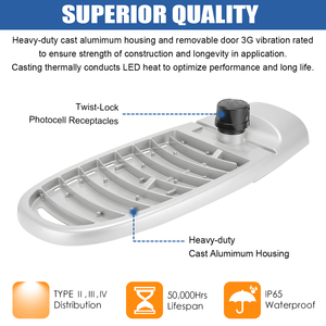 Public Lighting parking area light US in Stock 200W 160W 120W 80W 4Watt 3CCT Tunable 28000Lm SMD5050 Outdoor Street Light - Product Image 3
