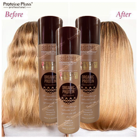 Krim pelurus rambut Keratin, perawatan Keratin Protein profesional Brazil