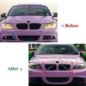 StarNav - Rejilla Delantera para Coche Serie 3 E90 E91 325i 335i LCI 2009-2012 con Luz LED, Protector de Parrilla, Kit de Carrocería - Product Image 3