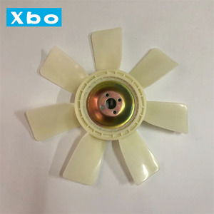 ใบพัดลมระบายความร้อนเครื่องยนต์ดีเซล S6K สำหรับรถขุดตีนตะขาบ รุ่น 5I-8000 34340-20100 5I8000 3434020100 ทำจากพลาสติก 7 ใบพัด - Product Image 3