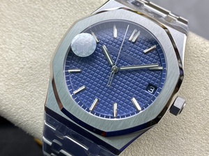 Reloj Mecánico de Lujo, Super Calidad, Resistente al Agua, 41mm, Fábrica ZF, Movimiento ETA 4302, 15500, Zafiro Luminoso, Azul - Product Image 3