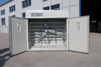 Prix ​​bas ! Incubateur à œufs solaire entièrement automatique 1500 œufs Machine combinée d'éclosion