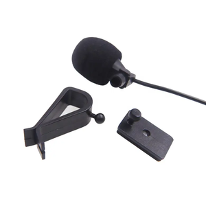 Vente en gros d'autoradio GPS omnidirectionnel à condensateur <span class=keywords><strong>Microphone</strong></span> antibruit Communication filaire externe en plastique - Product Image 4