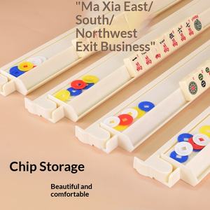 ไม้บรรทัดฮวนฉิวแบบสองในหนึ่งสำหรับอเมริกัน/ชาวยิว สำหรับเล่นไพ่นกกระจอก ทำจากวัสดุโพลีสไตรีน - Product Image 1