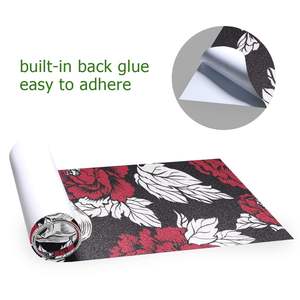 Tuck étanche Skateboard Griptape accessoires 33x9 pouces perforé papier de sable PET PE matériel adhésif autocollant ruban - Product Image 5