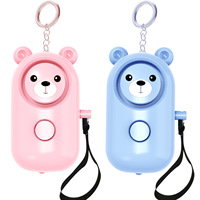 New130DB Recharge Portable d'urgence SOS sécurité auto-défense porte-clés alarme personnelle pour femmes enfants personnes âgées