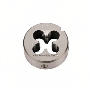 Ttake Hss Round Die Ta1701 Fine Pitch Mf Din En 22568 Tolerance 6g Straight Taper Masc - Product Image 2