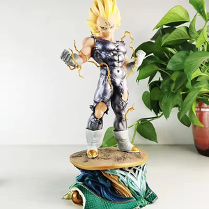 34cm <span class=keywords><strong>DBZ</strong></span> Anime dragón PVC modelo colección muñeca dibujos animados juguete <span class=keywords><strong>Majin</strong></span> <span class=keywords><strong>Vegeta</strong></span> figura de acción doble cabeza tallado en caja ornamento regalo - Product Image 4