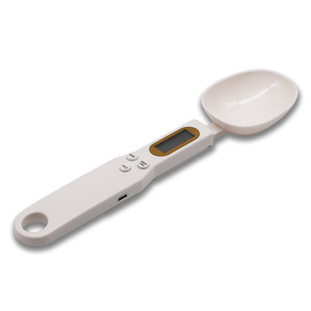 Digital Weighing Food Scale LCD Display Kitchen Spoon Scale 500g 0.1g Electronic Measuring Spoon Scales with USB