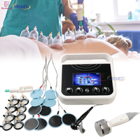 Appareil TENS EMS de stimulation musculaire, masseur corporel amincissant EMS, machine de ventouses électroniques sous vide
