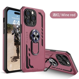 Funda protectora con soporte magnético para anillo de Metal de 360 grados para Motorola Moto G53 G84 G13 G14 E13 <span class=keywords><strong>E20</strong></span> E30 - Product Image 2
