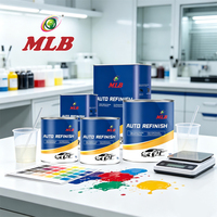 Revêtements de finition automobile en gros MLB 2K Couche de finition couleur unie Prix en gros pour les importateurs B2B et les ateliers de réparation de carrosserie