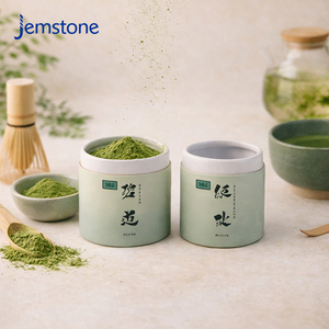 Empaquetado de Tubo Cilíndrico de Cartón Ecológico Personalizado para Matcha, Dulces, Azúcar, Empaquetado de Tubo de Papel para Té de Grado Alimenticio - Product Image 2