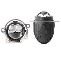 Feux antibrouillard Bi-LED 2'' pour Ford Ranger, tricolores, faisceau haut/bas, pare-chocs avant, double laser, pour pick-up 4x4, adaptable