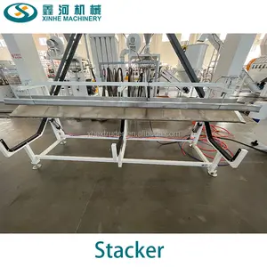 Automatic Grille Board Plastic Fluted Wall Panel Plastic Pvc Wpc Wall Panel Profile Extruder Making Machine